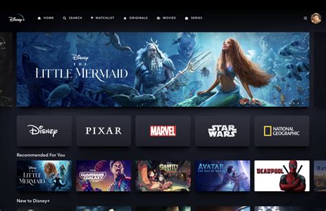 disney+ website.